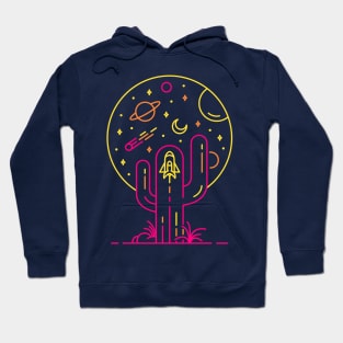 Rocket Journey Into Space 2 Hoodie